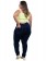 Calça Jeans Skinny Com Lycra Plus Size