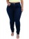 Calça Jeans Skinny Com Lycra Plus Size